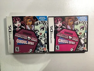 Nintendo DS Monster High Ghoul Spirit Imagine Engine Ghoulify Pictures Complete • $9