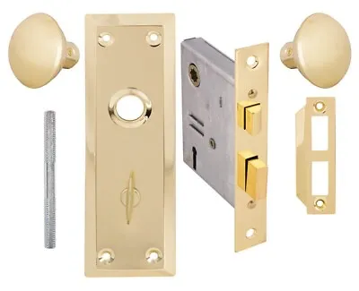 Tuff Stuff-Inside Mortise Bathroom Lockset - No Key • $27.91