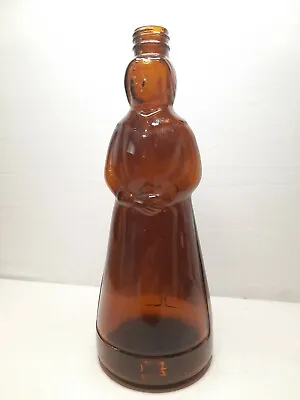 Mrs.Butterworth Vintage Brown Glass Without Lid Pancake Syrup Bottle 10 Inch • $17.99