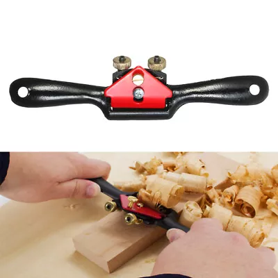 Spoke Shave Plane Metal Blade Wood Manual Planer Woodworking Deburring Tool G9U4 • $9.99