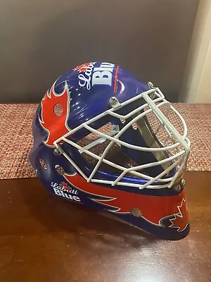 Labatt Blue Hockey Goalie Mask Full Size Wall Mount 90s Vintage Memorabilia  • $90