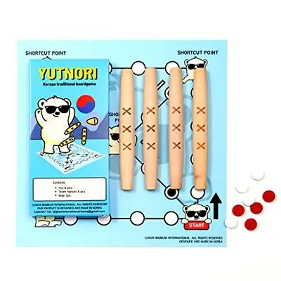 $30.89 • Buy  YUTNORI Board Game - Korean Board Game YUNNORI- Traditional Korean Folk Game 