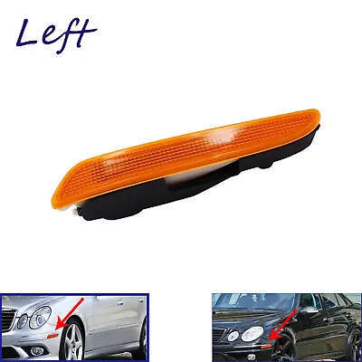 Front Side Marker Turn Signal Lamp Left Fit For 07-09 Mercedes Benz E-Class W211 • $12.99