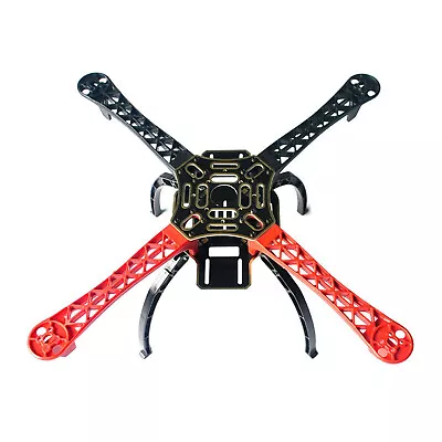 Black White Quadcopter Frame Kit 4-Axis Airframe W/ Landing Gear For F450 Drone • £32.59