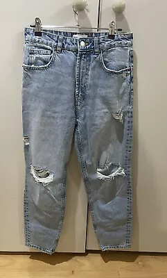 Zara Distressed Jeans Size Eur 38 (10) • $12