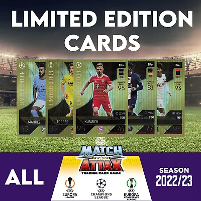 Match Attax - Champions League - 2022/23 - Limited Edition Cards • $3.87