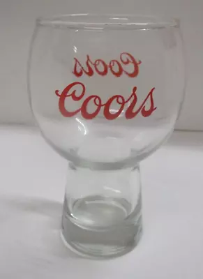 Vintage 1970’s Coors Beer Glass Fish Bowl Goblet • $9.99