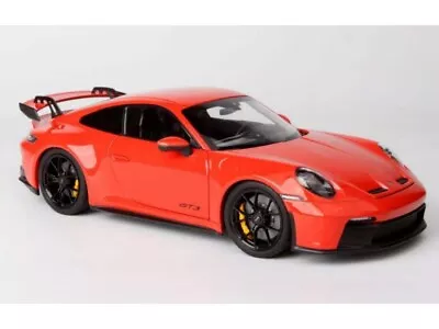 2021 Porsche 911 (992) GT3 Orange Diecast 1:18 Model - Norev 187300 • $139.95