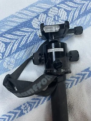 MANFROTTO 560B MONOPOD FLUID VIDEO MONOPOD W HEAD • $65