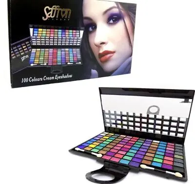 £8.99 • Buy Saffron 100 Colour Cream Eyeshadow Palette GIFT Box (8100)