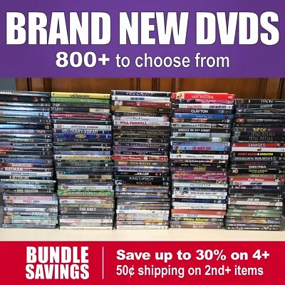 $1.35 • Buy BRAND NEW DVDs (Listing Q Thru Z) **SAVE BIG ON BUNDLE & SHIPPING DISCOUNTS**