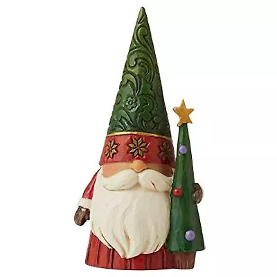 $21.98 • Buy Jim Shore Heartwood Creek Christmas Gnome Tree-mendous Tidings Figurine 6009184
