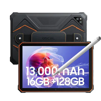 $359.99 • Buy Oscal Android 13 Rugged Tablets 10.1  16+128GB(UP To 1TB) 8 Core 13000mAh Tablet