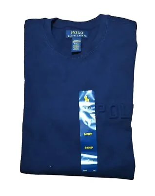 Polo Ralph Lauren Thermal Waffle Shirt Men's Long Sleeve Navy Cotton Small  • $30