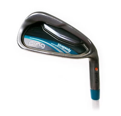 $319.95 • Buy 2015 Ping Rhapsody 5 Hybrid 6-PW Orange Dot Iron Set Graphite Ping ULT 220