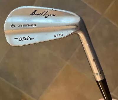 Macgregor BAP 2322 Ben Hogan 5 Iron OffSet Model Steel Coated Shaft OEM Grip • $23