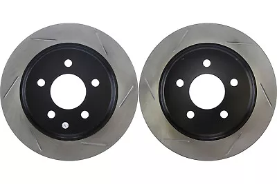 Rear PAIR Stoptech Disc Brake Rotor For 1994-2004 Ford Mustang (44285) • $273.37