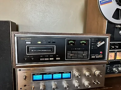 Midland 8-Track Player Recorder Deck 12-636 Serviced And Working See Video Demo • $195