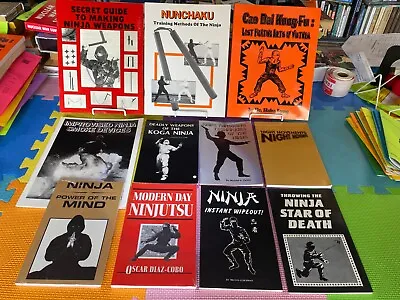 Ninja Warrior Books Delta Press Desert Publications How-To Ninjutsu Martial Arts • $15.99