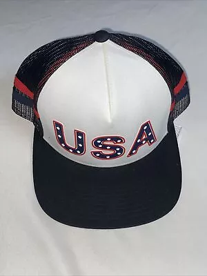 New Volcom USA Snowboard Mens Trucker Snapback Cap Hat • $19.99