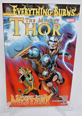 Thor Journey Into Mystery Everything Burns Marvel Comics TPB Trade Paperback New • $7.95