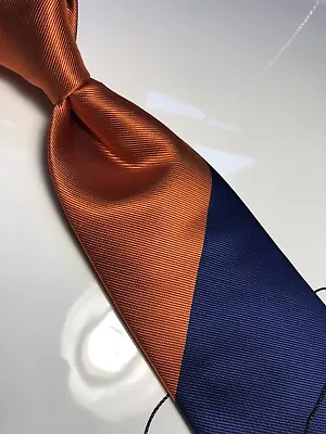 Nwt Verse 9 Multi Color Striped Style Print Silk Designs Neck Tie & Hanky • $22