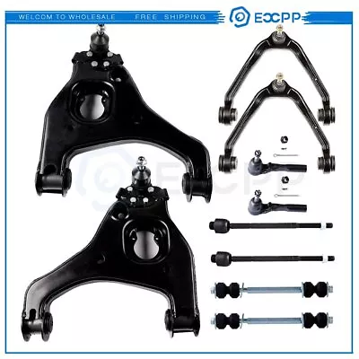 10x Front Lower Upper Control Arm Tie Rod End For 1999-2006 Chevy Silverado 1500 • $189.33