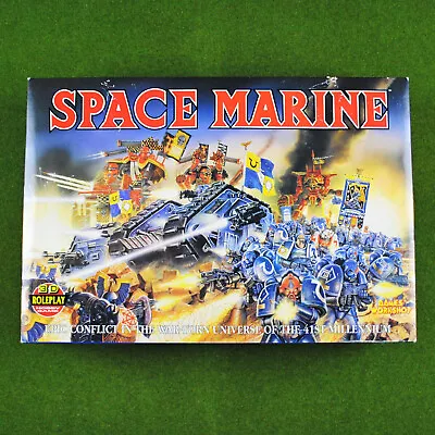 Epic 40K  SPACE MARINE  Core Game Boxed Set (1991 Ed.) Games Workshop Warhammer • $564.95