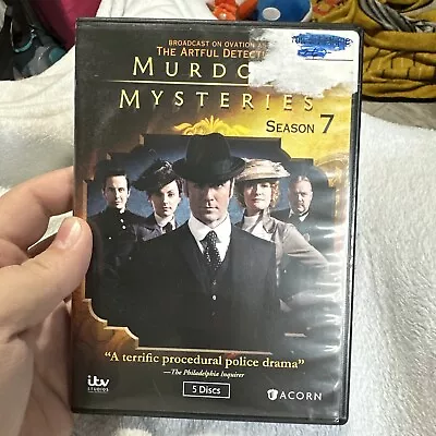 Murdoch Mysteries: Season 7 (DVD 5-disc Set) Yannick Bisson • $8