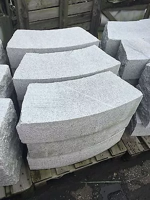£20 • Buy Granite Kerbs,steps ,edging, Blocks, Walling Firepit. £20 Only Radial Kerbs.