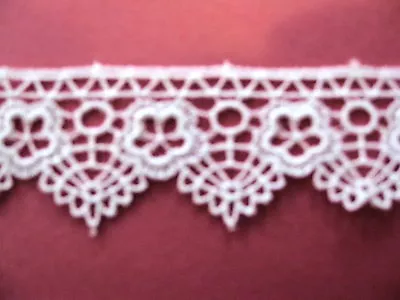 Beautiful Venise Lace Jewelry Trim Dainty White And Ivory Baby Venice - Edges • $2.39