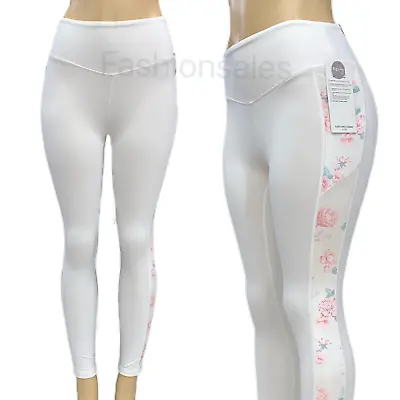 Victorias Secret PINK Cozy Lined Sport High Waist 7/8 Ankle Legging White New • $20.99