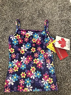 NWT MONDOR Kids Girls Floral Burst Top Sz 10-12 • $24.99