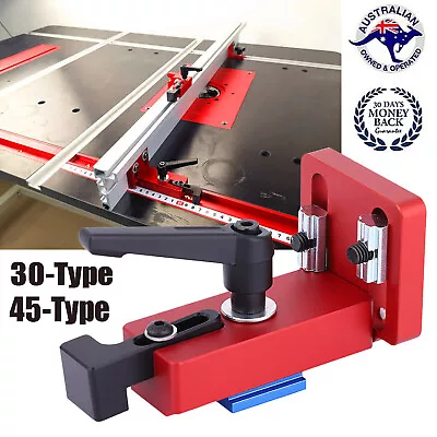 Woodworking Chute T-Slot T-Track Stop Limiter Miter High-Accuracy Aluminum Alloy • $10.11