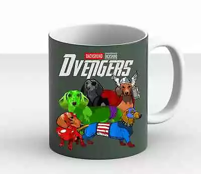 Dachshund Dvengers Funny Dog Dachshund Gift Dog Lover Christmas Coffee Mug • $20.99