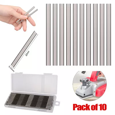 10Pcs 82mm Reversible Planer Blades For MAKITA DeWalt BOSCH B&D HITACHI US • $6.99