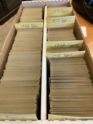 $9.95 • Buy VINTAGE TOPPS BASEBALL CARD LOT Of Cards 1970’s 1980’s HOF Amazing Condition