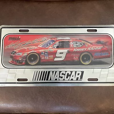 2008 NASCAR CAR # 9 DRIVER KASEY KAHNE BOOSTER License Plate • $10