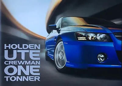 Holden Commodore VZ Ute Crewman And One Tonner Brochure SS V8 • $16
