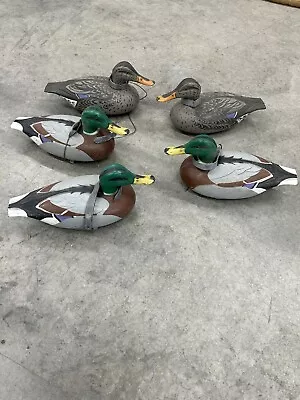 D-9 Victor  Duck Decoy 1967 USA Vintage Decoys Lot Of 5 • $69