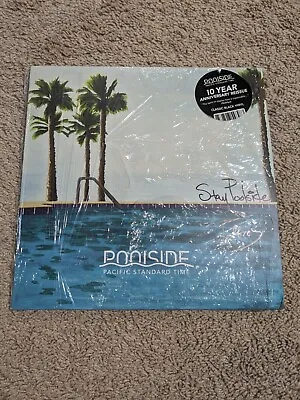 POOLSIDE - Pacific Standard Time Signed NO VINYL JACKET ONLY Autographed SEE PIC • $39.99