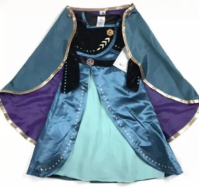 NWT Disney Frozen 2 Queen Anna Dress & Cape Size 3 Dress Up Girls Kids Costume • $18.59
