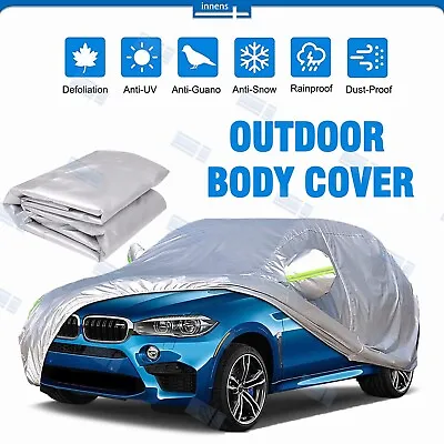 $31.99 • Buy Full Car SUV Cover For Tesla Waterproof All Weather UV Resistant Protection Dust