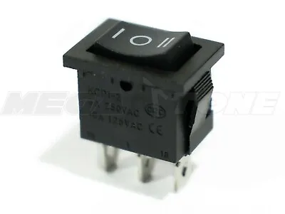 1PC SPDT Mini Rocker Switch Momentary (On)-Off-(On) KCD1 6A/250VAC - USA SELLER! • $2.39