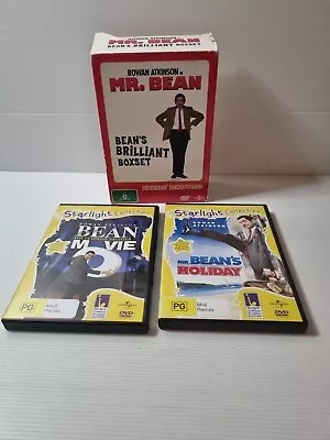 Mr Bean Brilliant Box Set Holiday And Disaster Movie Dvd. Region 245 GC • $18.66