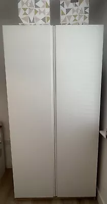 IKEA Pax Wardrobe With White Doors 100 Cm*60cm*200cm • £70