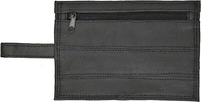 Genuine Leather Travel Money Pouch With Belt Loop #516 • $9.99