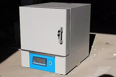 220V 2L Ceramic Fiber Muffle Furnace 1200℃ 2.5KW 8×4.8×3.2″ 20×12×8cm • $1501.57