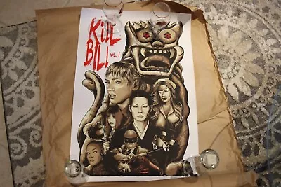 Kill Bill Poster Art Screen Print By Mondo Artist Steven Holliday 20x30 LE 100 • $85