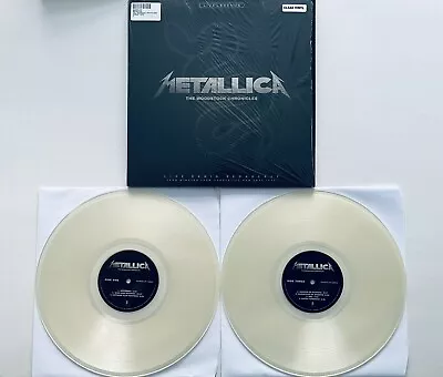 Metallica The Woodstock Chronicles 1994 Clear Coloured 2LP Vinyl Records No CD • £23.99